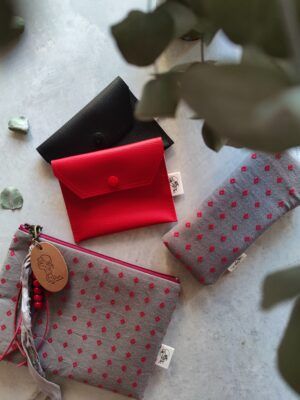 Borsellini Pack de Dos - Rojo + Negro